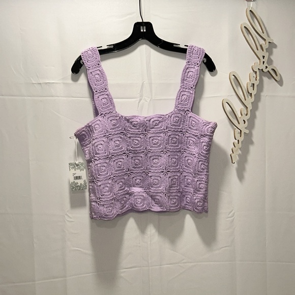 HYACINTH HOUSE

Lavender Crochet Cory Tank - Picture 7 of 11